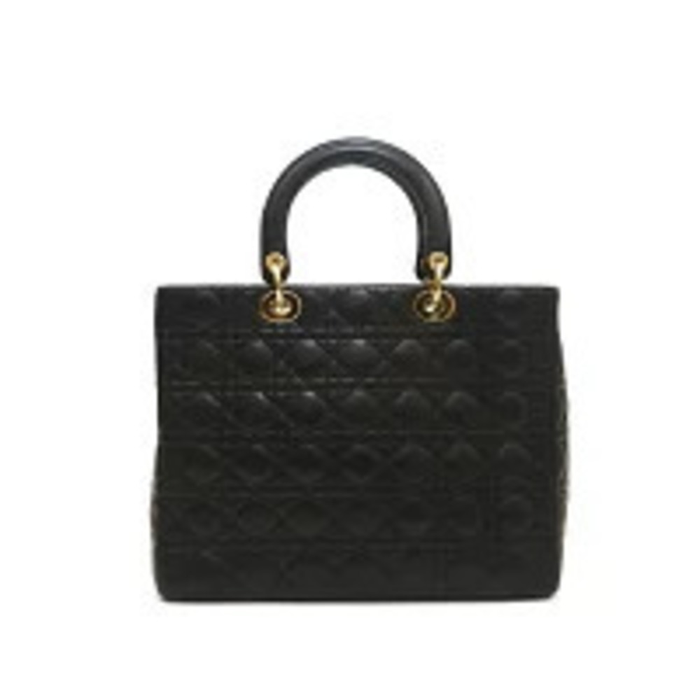 Christian Dior Lady Cannage handbag black